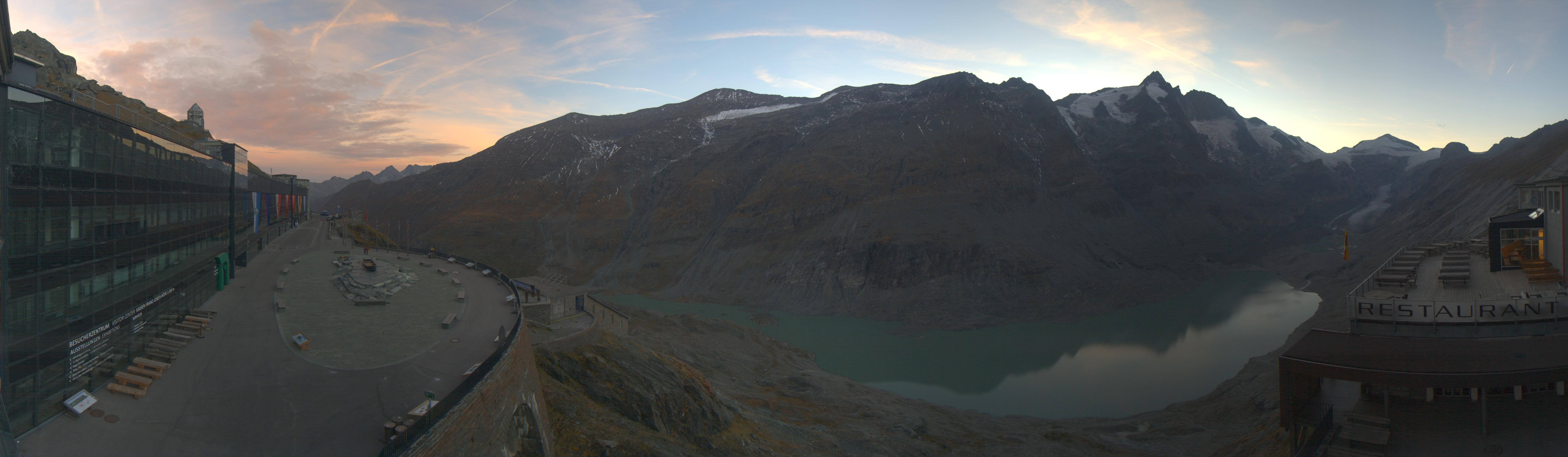 Archived image Webcam Großglockner - Restaurant Freiwandeck