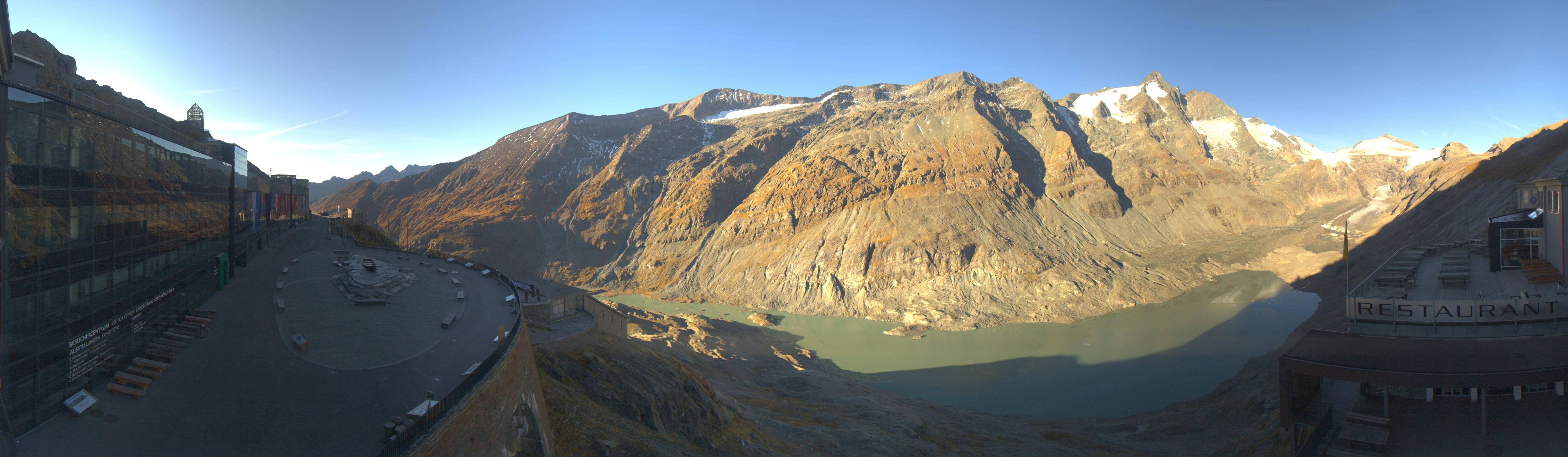 Archiv Foto Webcam Großglockner: Gletscherrestaurant Freiwandeck