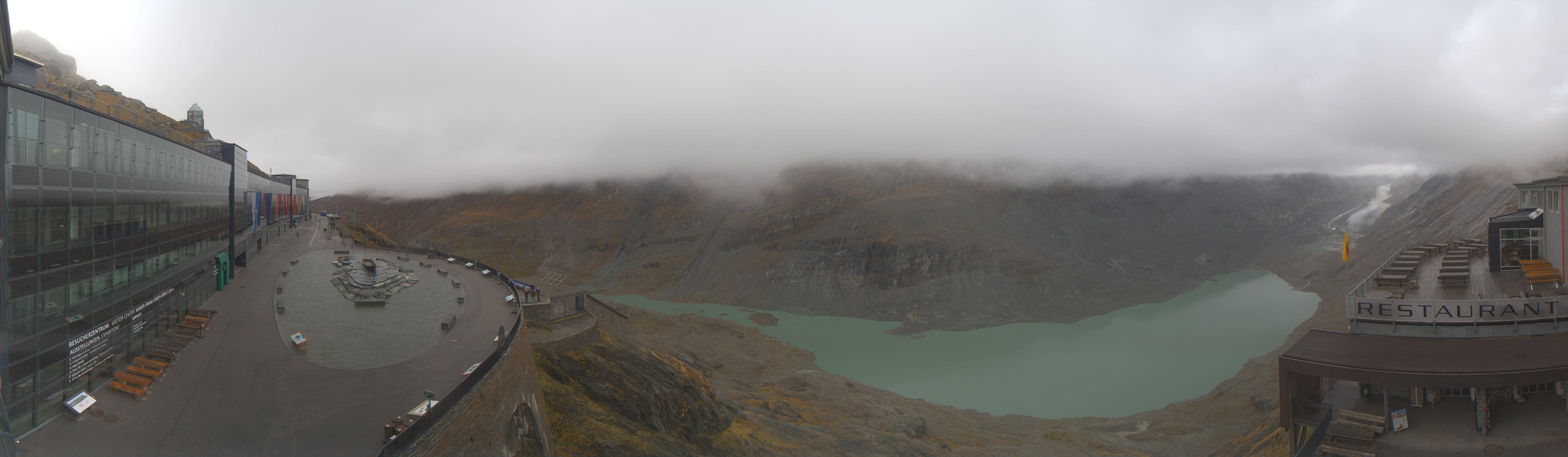 Archiv Foto Webcam Großglockner: Gletscherrestaurant Freiwandeck