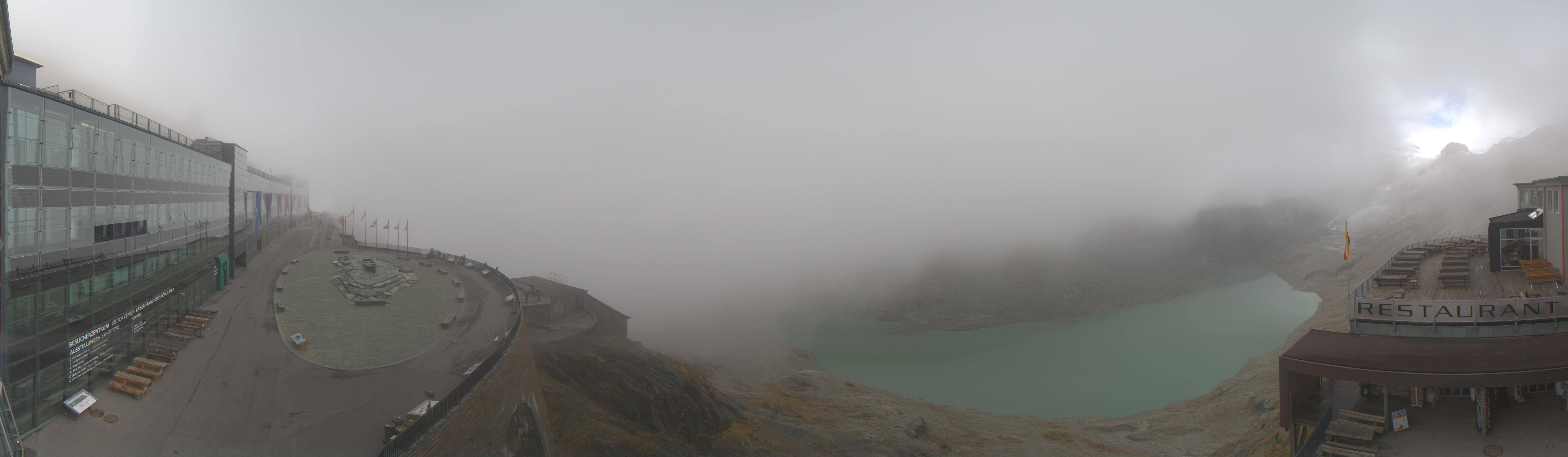 Archiv Foto Webcam Großglockner: Gletscherrestaurant Freiwandeck