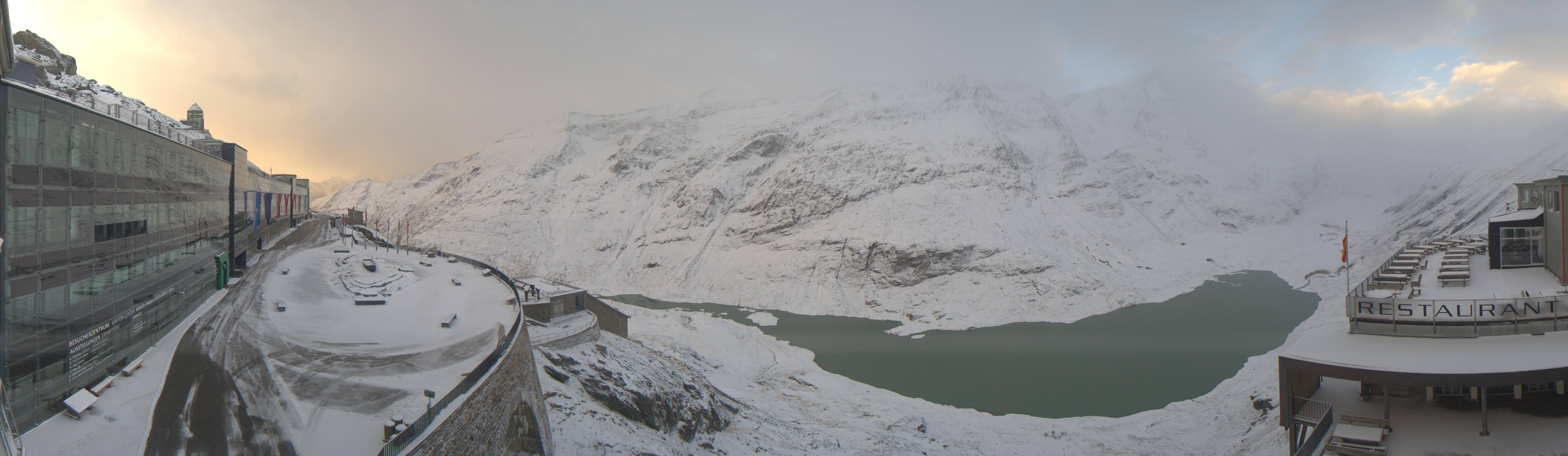 Archiv Foto Webcam Großglockner: Gletscherrestaurant Freiwandeck