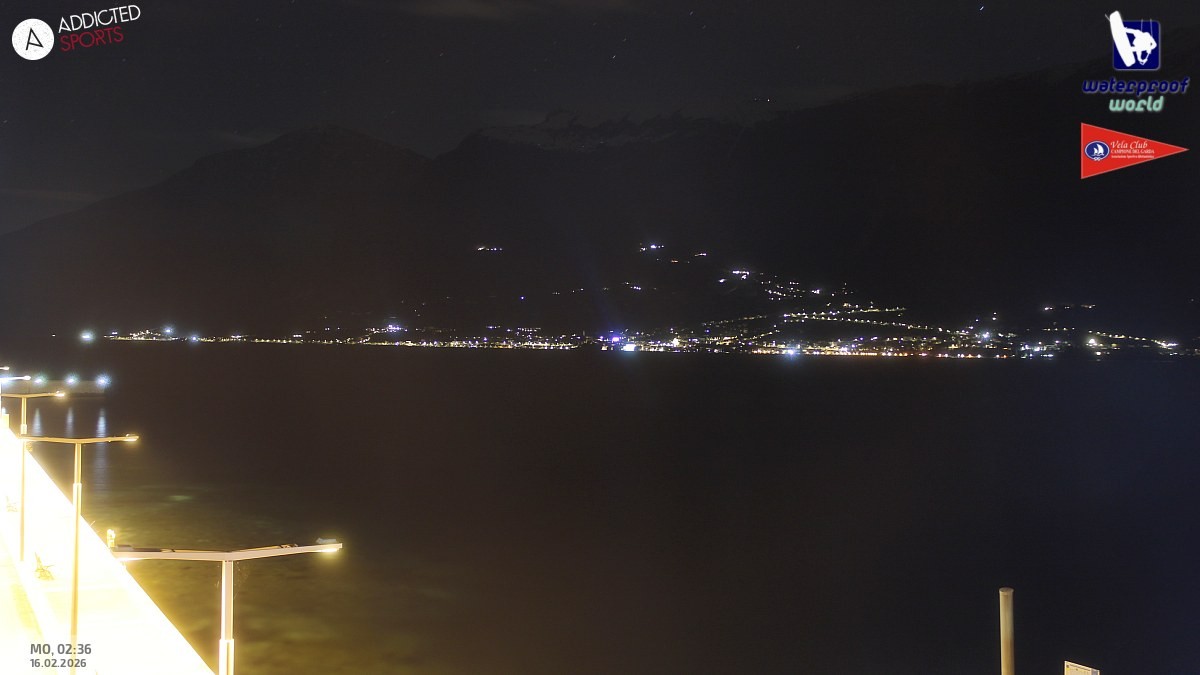 Archiv Foto Webcam Gardasee Campione del Garda