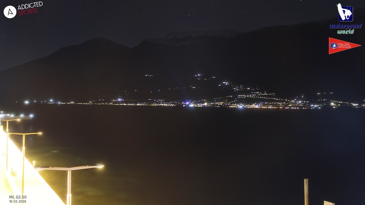 Archiv Foto Webcam Gardasee Campione del Garda