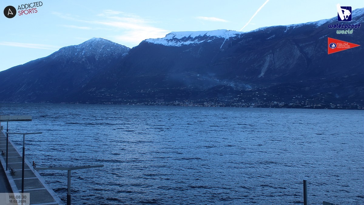 Archived image Webcam Campione del Garda - Lake Garda