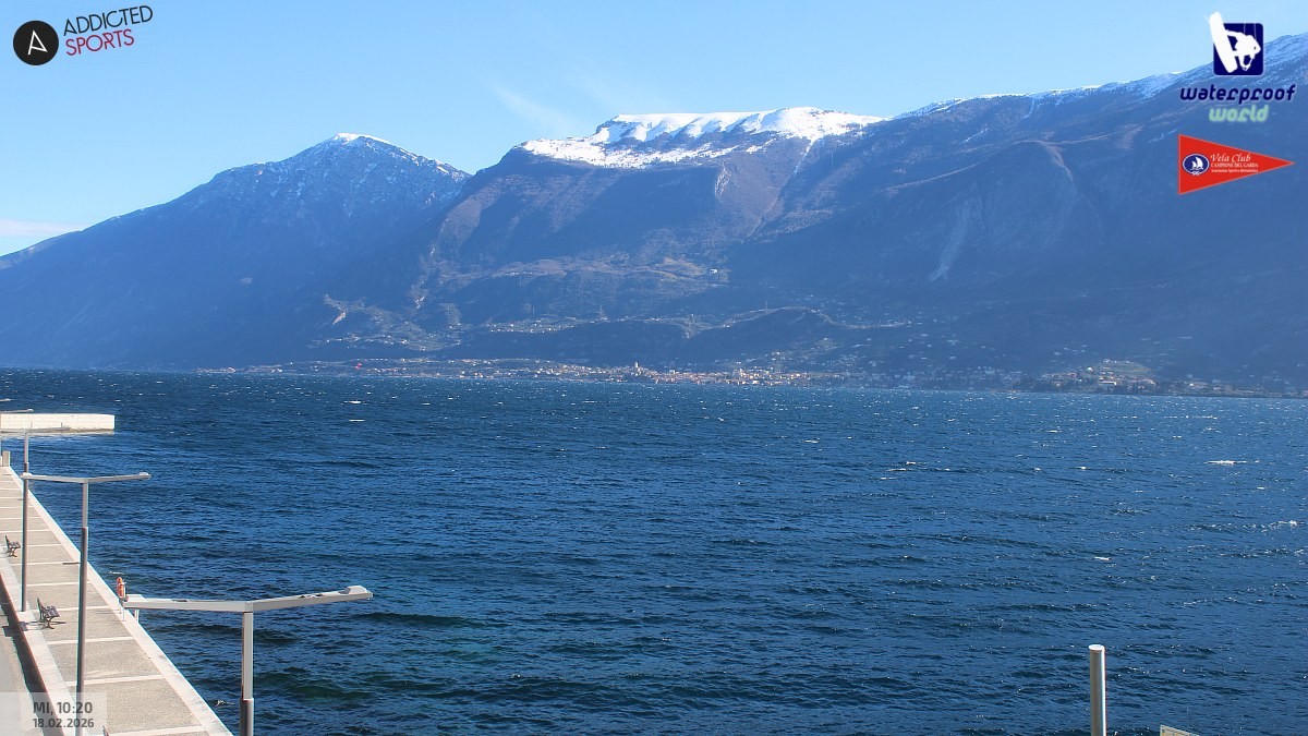 Archived image Webcam Campione del Garda - Lake Garda