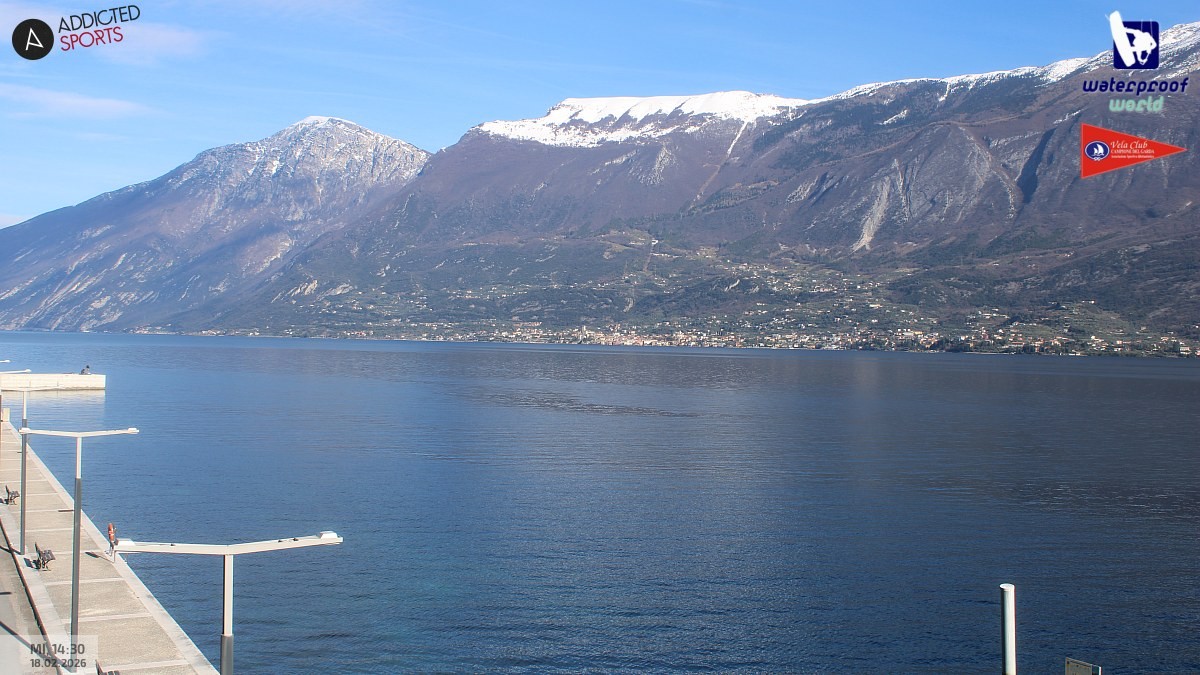 Archived image Webcam Campione del Garda - Lake Garda