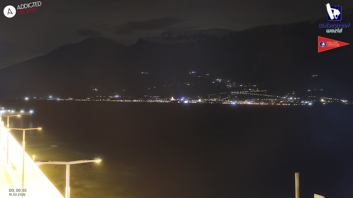 Archived image Webcam Campione del Garda - Lake Garda
