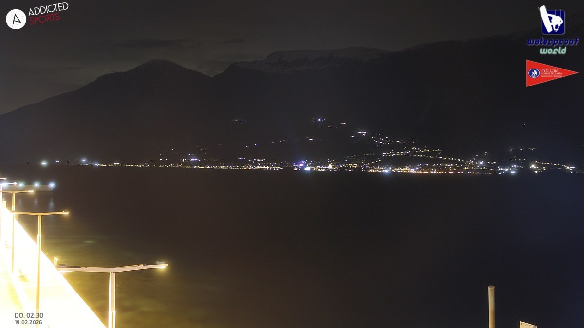 Archived image Webcam Campione del Garda - Lake Garda