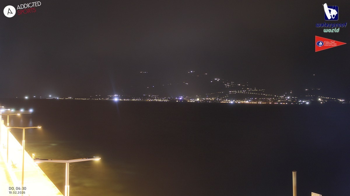 Archiv Foto Webcam Gardasee Campione del Garda