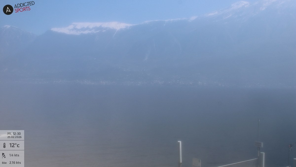 Archiv Foto Webcam Gardasee Campione del Garda