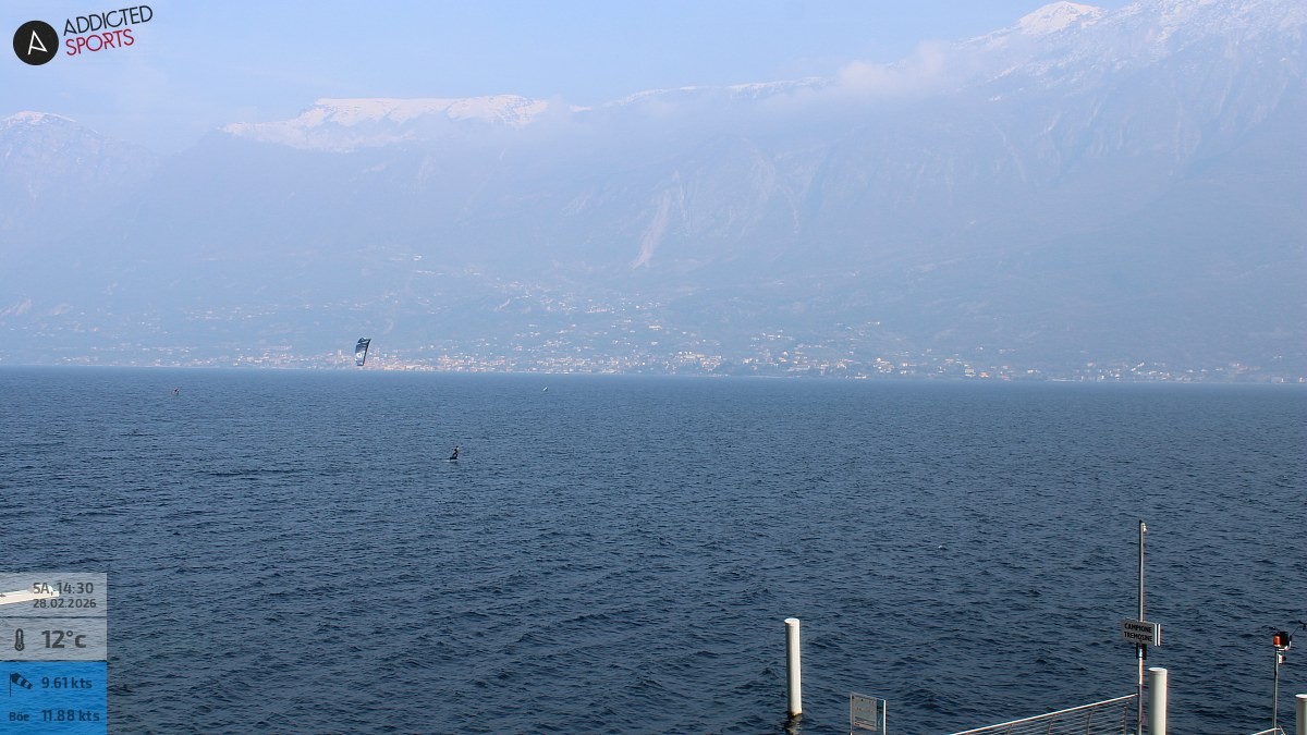 Archived image Webcam Campione del Garda - Lake Garda