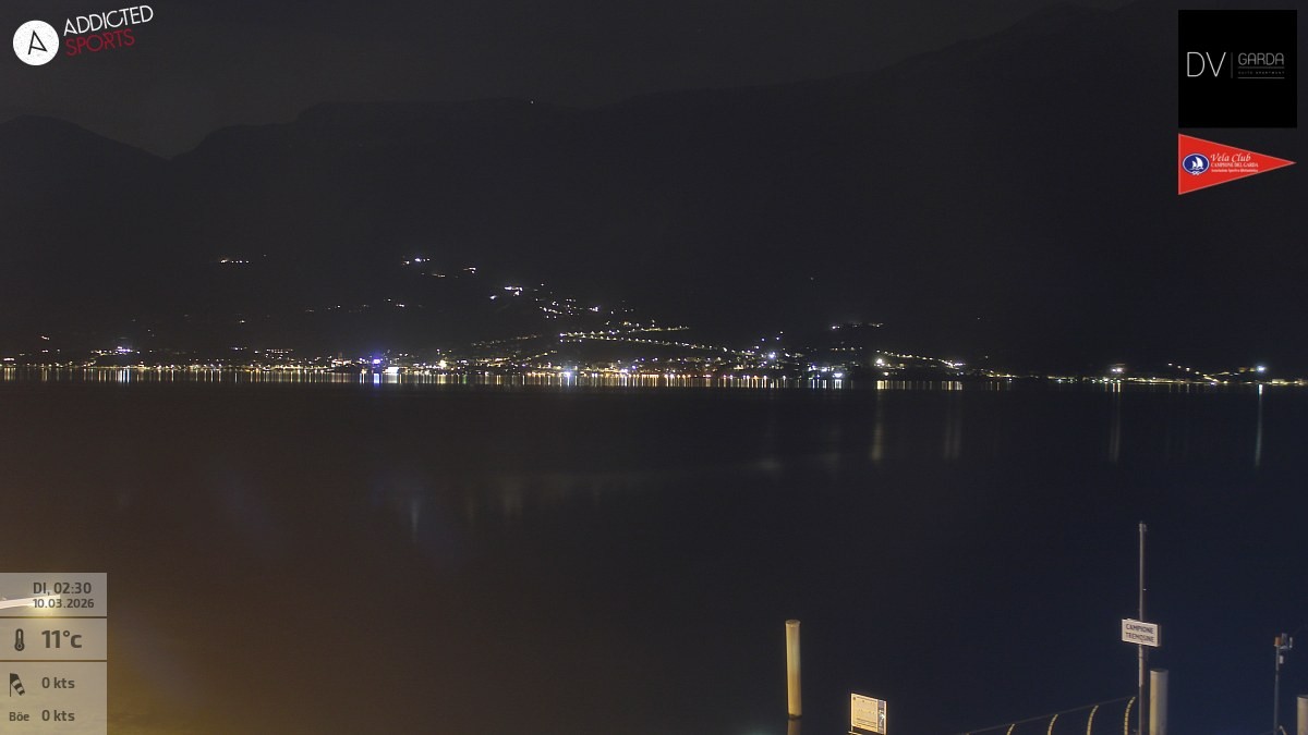 Archiv Foto Webcam Gardasee Campione del Garda