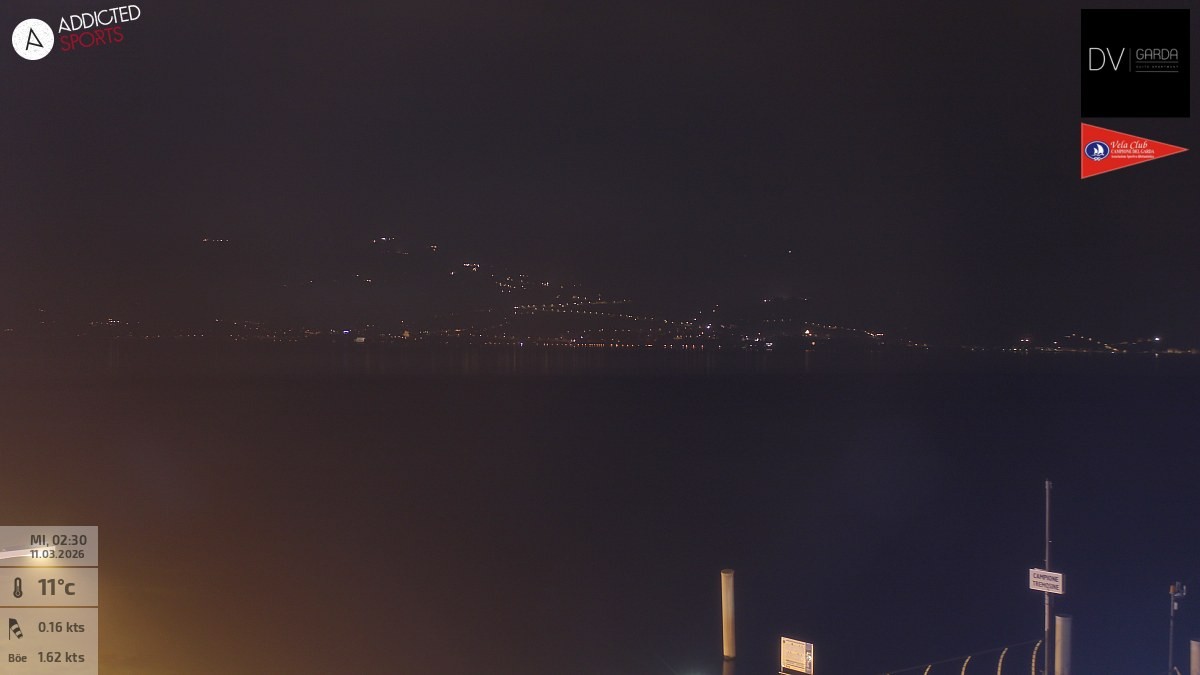 Archiv Foto Webcam Gardasee Campione del Garda
