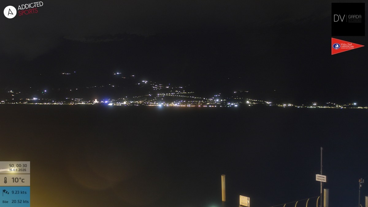 Archived image Webcam Campione del Garda - Lake Garda
