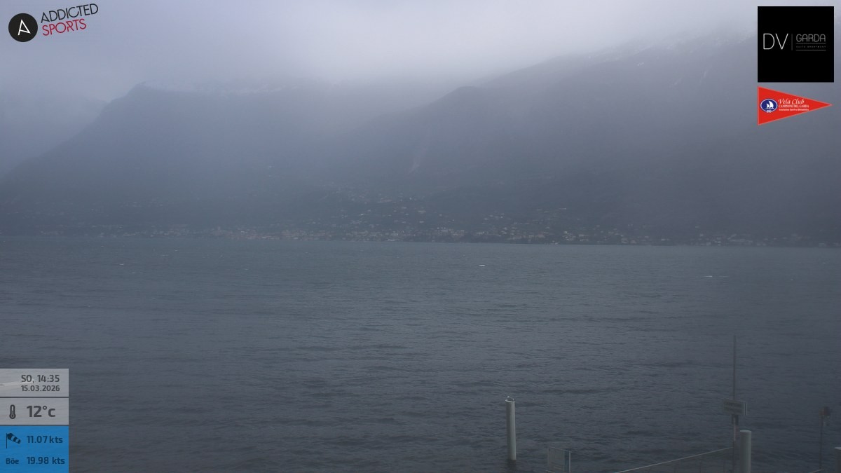 Archived image Webcam Campione del Garda - Lake Garda