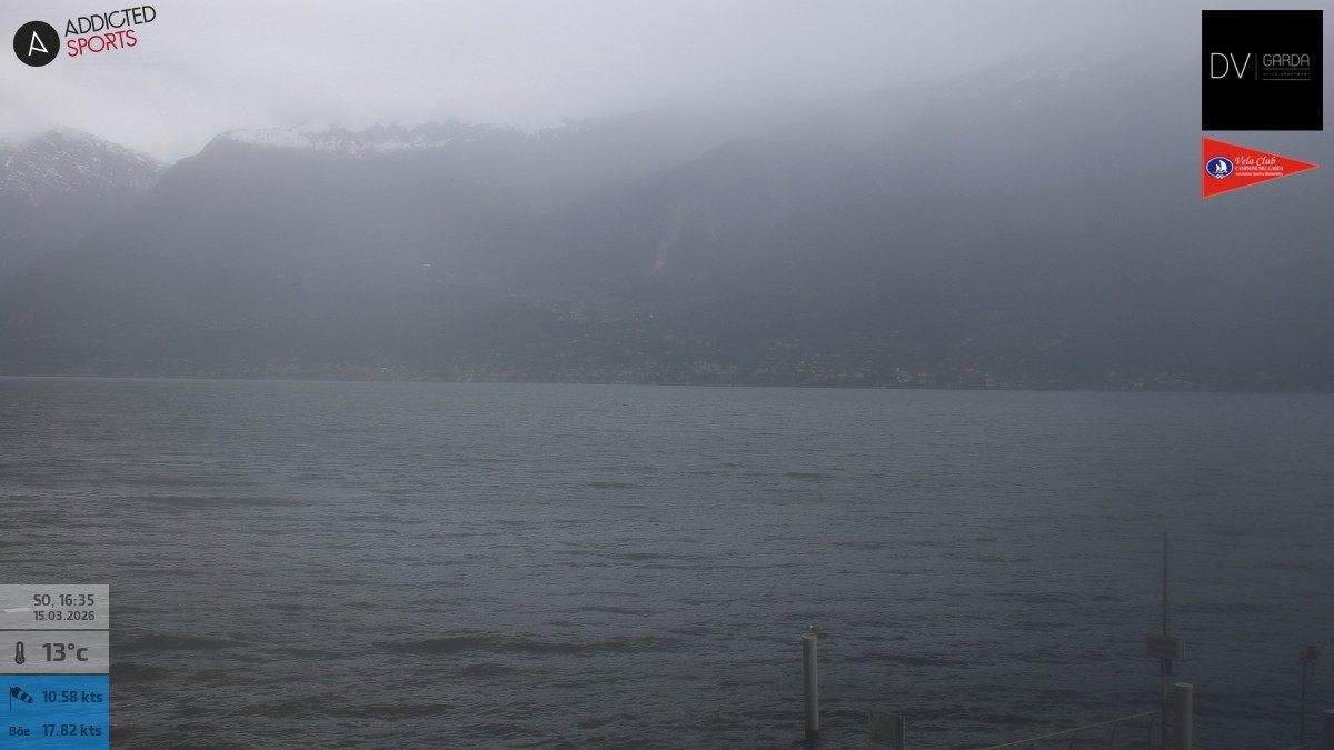 Archived image Webcam Campione del Garda - Lake Garda