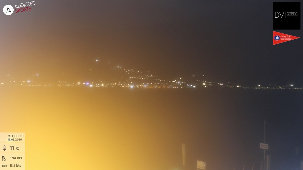 Archiv Foto Webcam Gardasee Campione del Garda