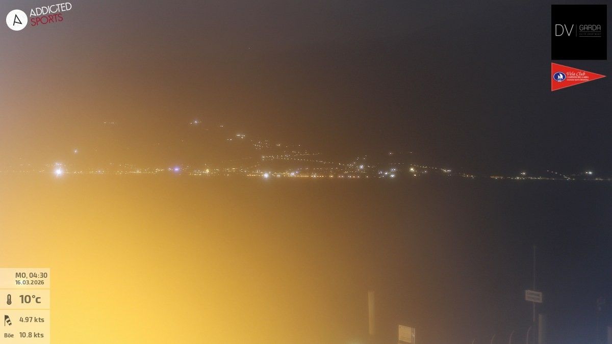 Archiv Foto Webcam Gardasee Campione del Garda
