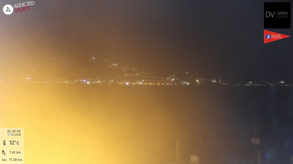 Archived image Webcam Campione del Garda - Lake Garda