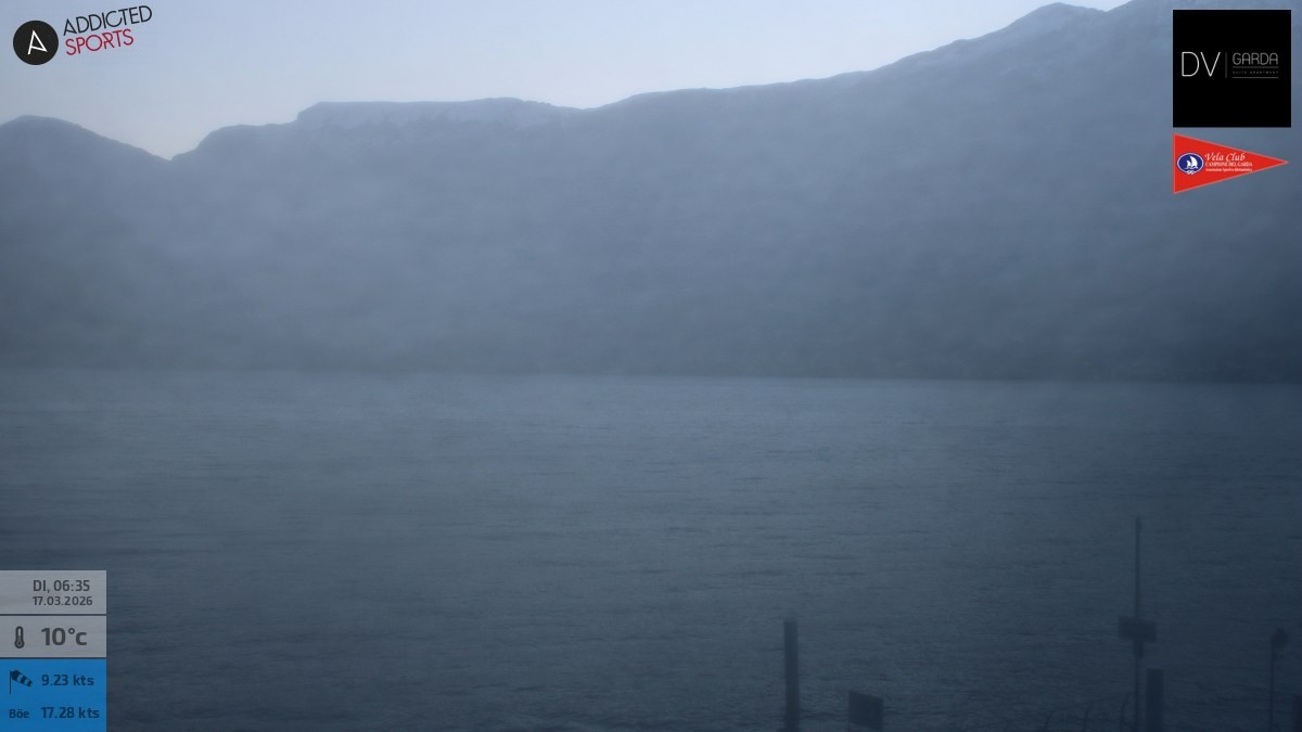 Archived image Webcam Campione del Garda - Lake Garda