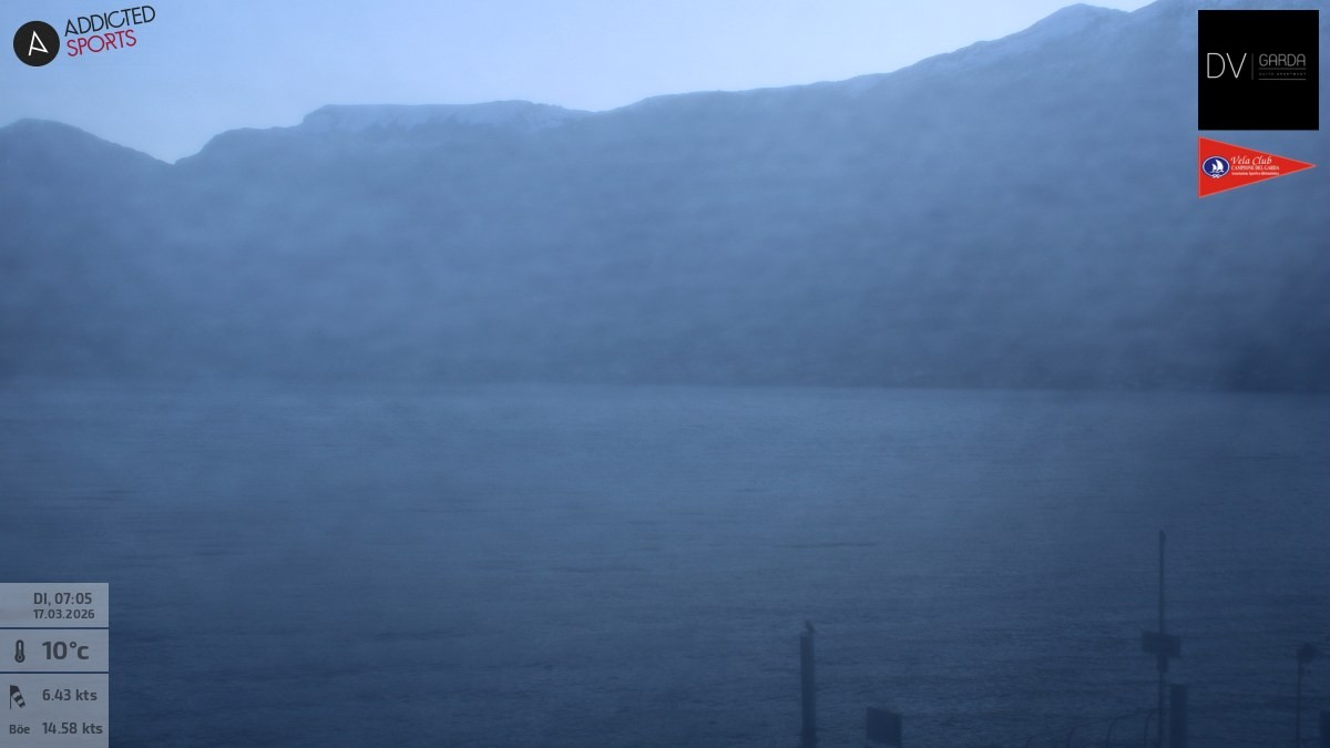 Archived image Webcam Campione del Garda - Lake Garda