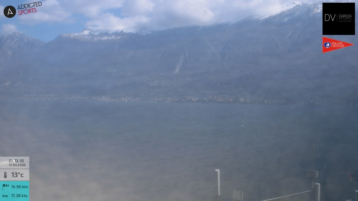 Archived image Webcam Campione del Garda - Lake Garda