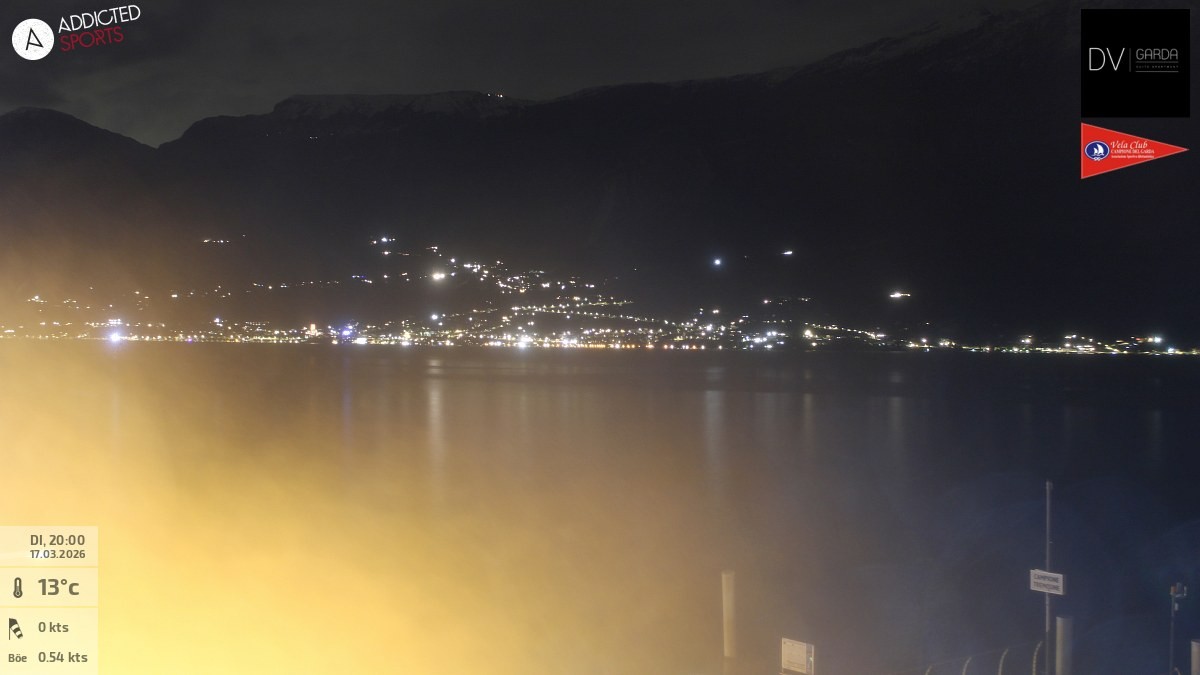 Archiv Foto Webcam Gardasee Campione del Garda