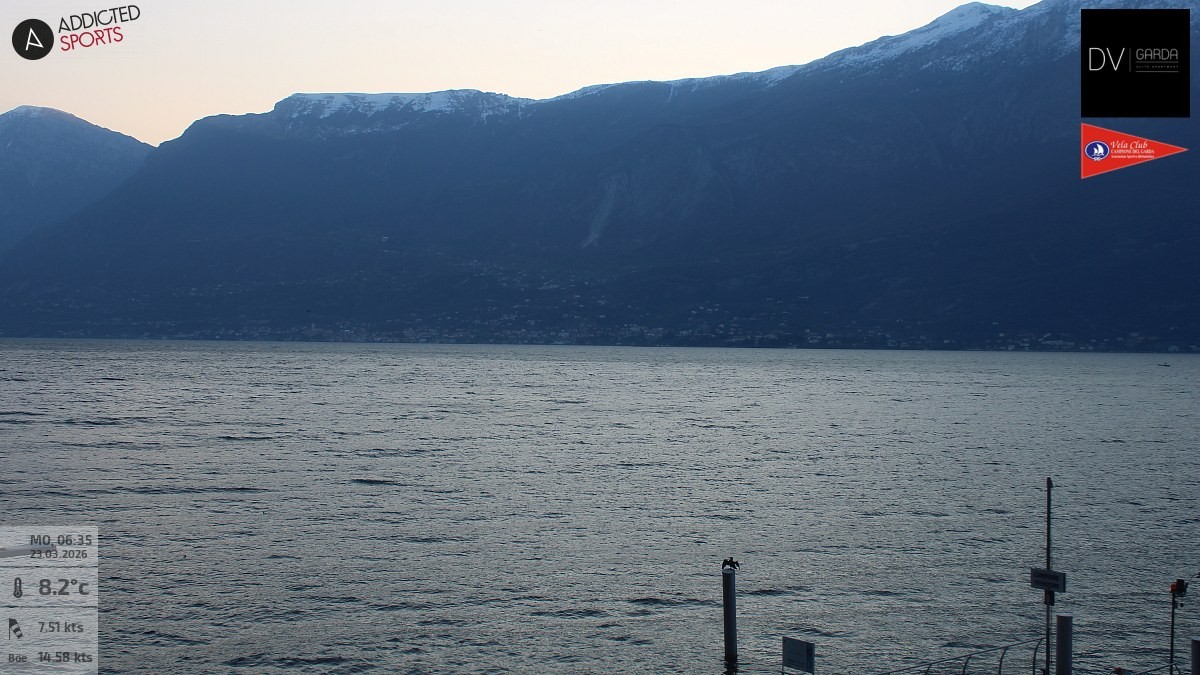 Archived image Webcam Campione del Garda - Lake Garda