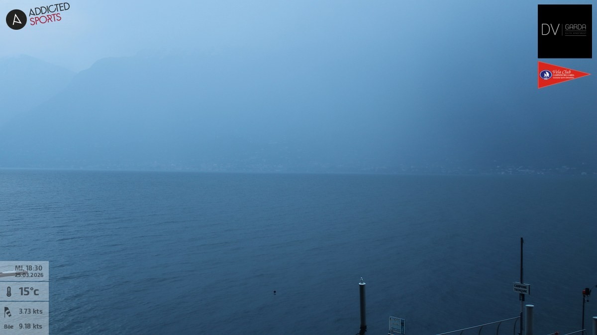 Archived image Webcam Campione del Garda - Lake Garda