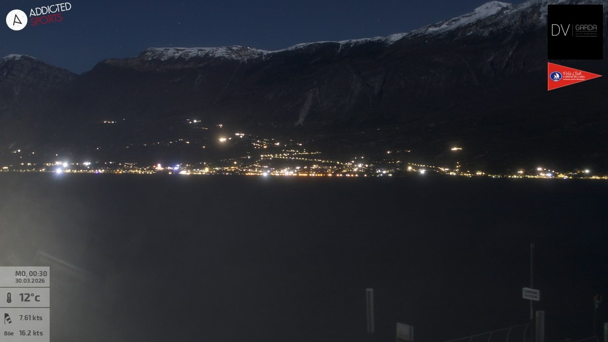 Archived image Webcam Campione del Garda - Lake Garda