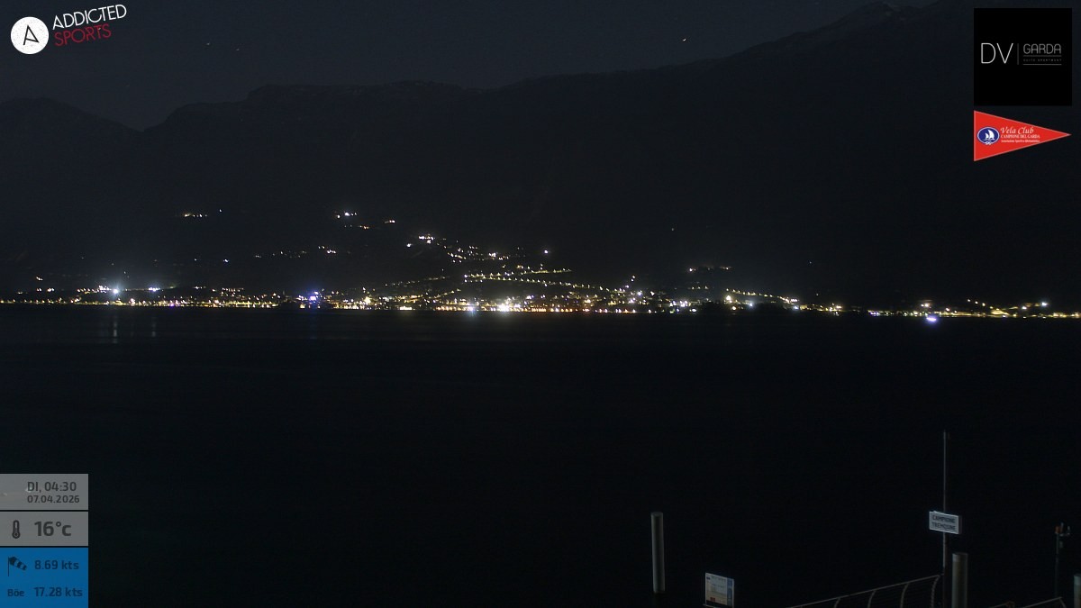 Archiv Foto Webcam Gardasee Campione del Garda