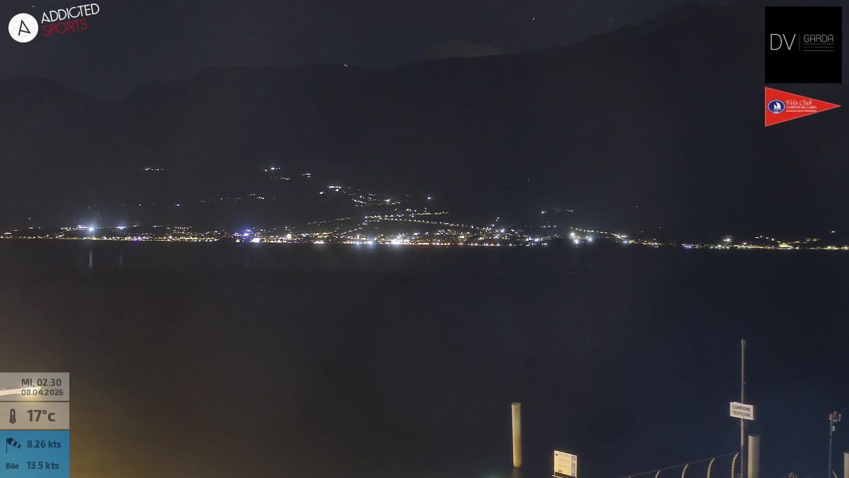 Archived image Webcam Campione del Garda - Lake Garda