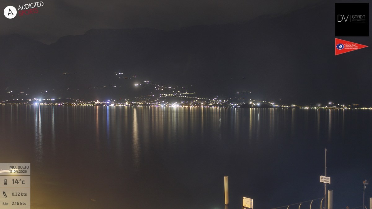 Archiv Foto Webcam Gardasee Campione del Garda