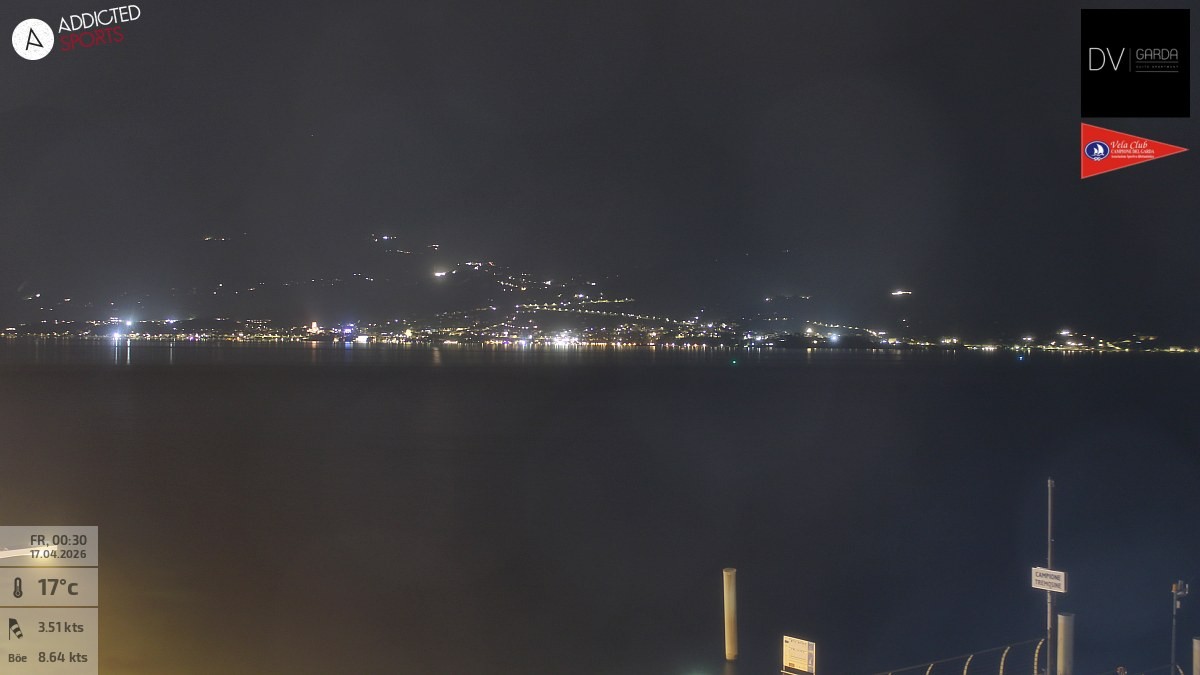 Archiv Foto Webcam Gardasee Campione del Garda