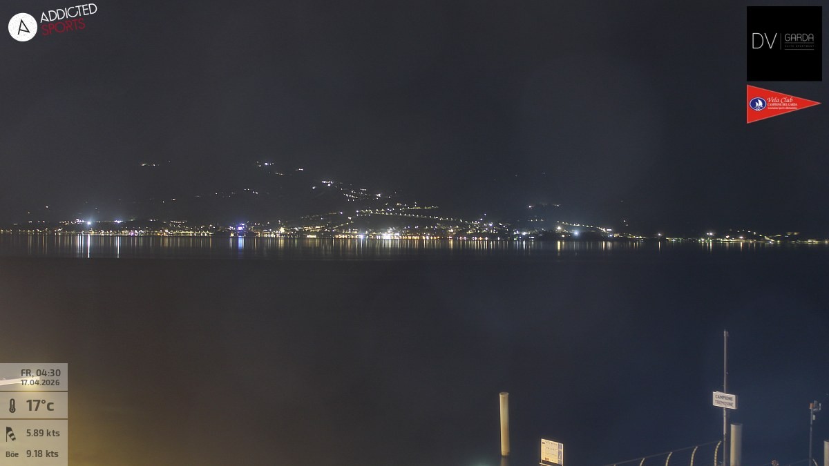 Archiv Foto Webcam Gardasee Campione del Garda