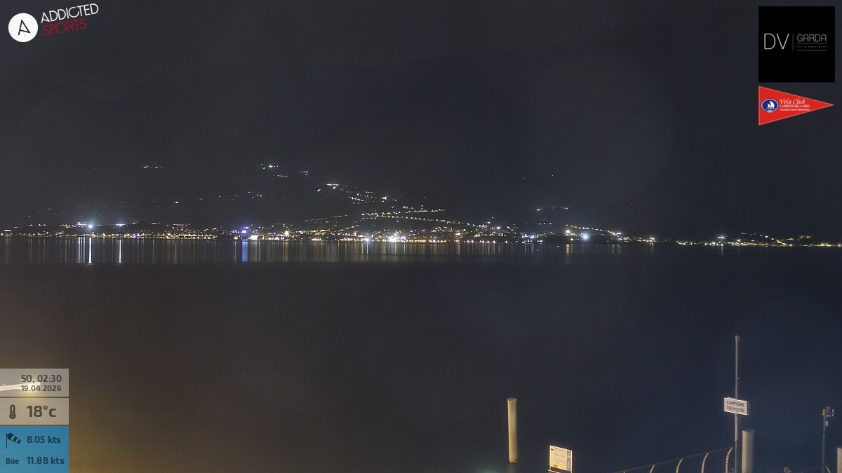 Archived image Webcam Campione del Garda - Lake Garda