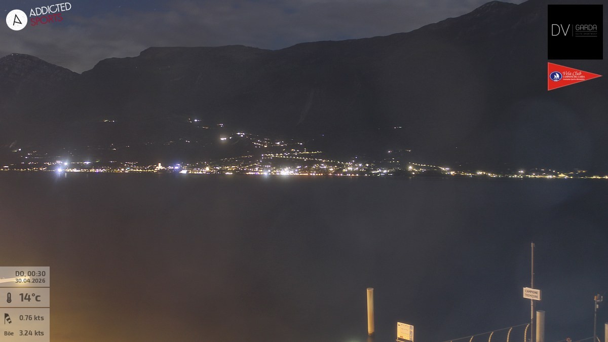 Archived image Webcam Campione del Garda - Lake Garda