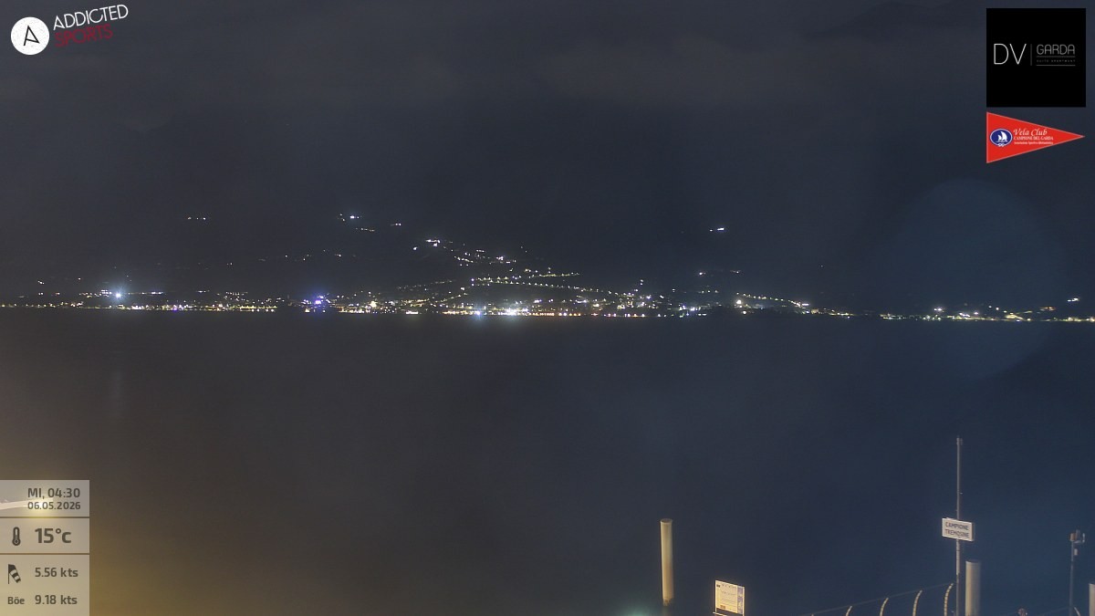 Archived image Webcam Campione del Garda - Lake Garda