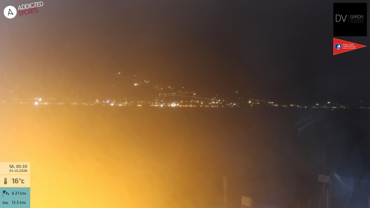 Archiv Foto Webcam Gardasee Campione del Garda