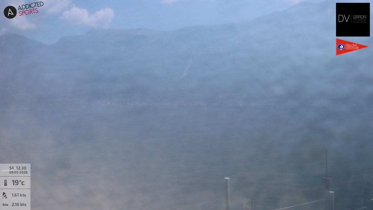 Archiv Foto Webcam Gardasee Campione del Garda