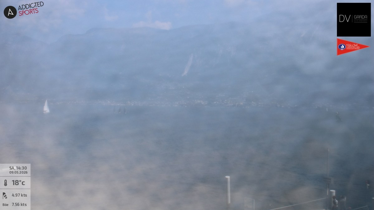 Archiv Foto Webcam Gardasee Campione del Garda