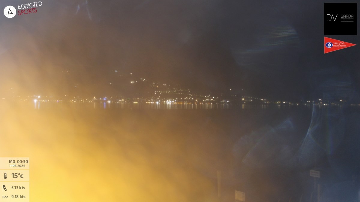Archived image Webcam Campione del Garda - Lake Garda