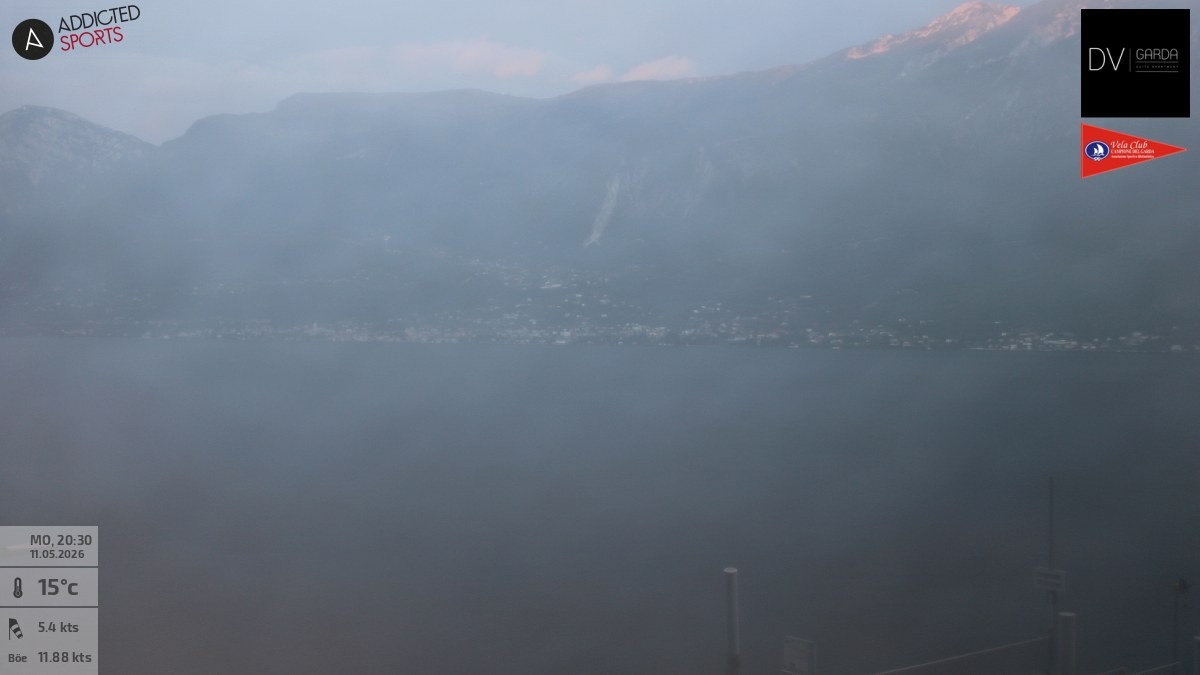 Archived image Webcam Campione del Garda - Lake Garda