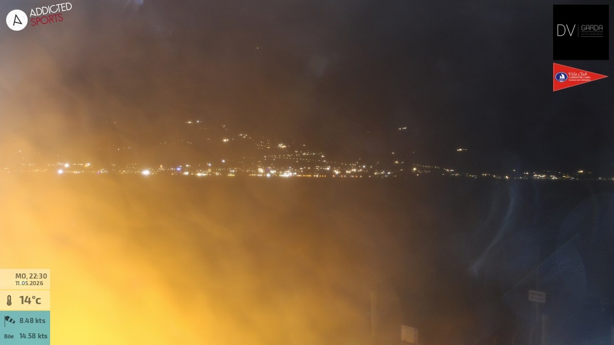 Archived image Webcam Campione del Garda - Lake Garda