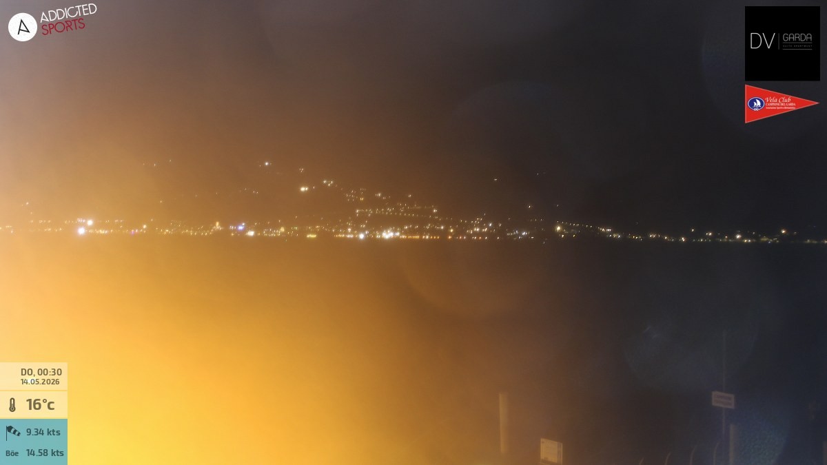 Archived image Webcam Campione del Garda - Lake Garda