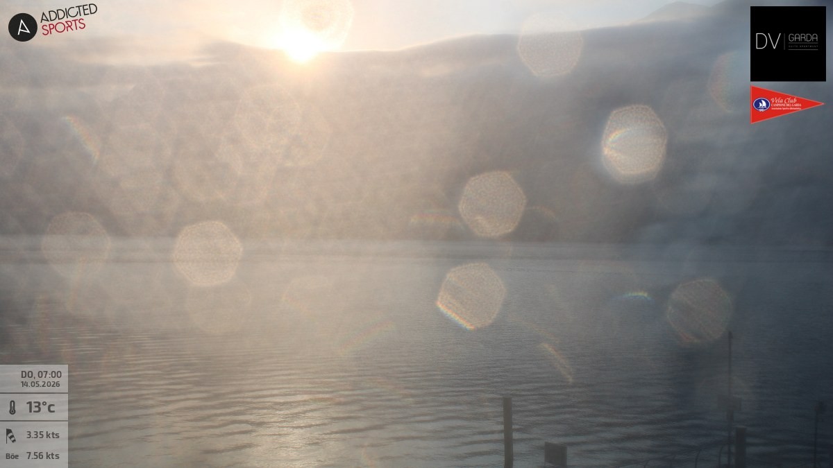 Archived image Webcam Campione del Garda - Lake Garda