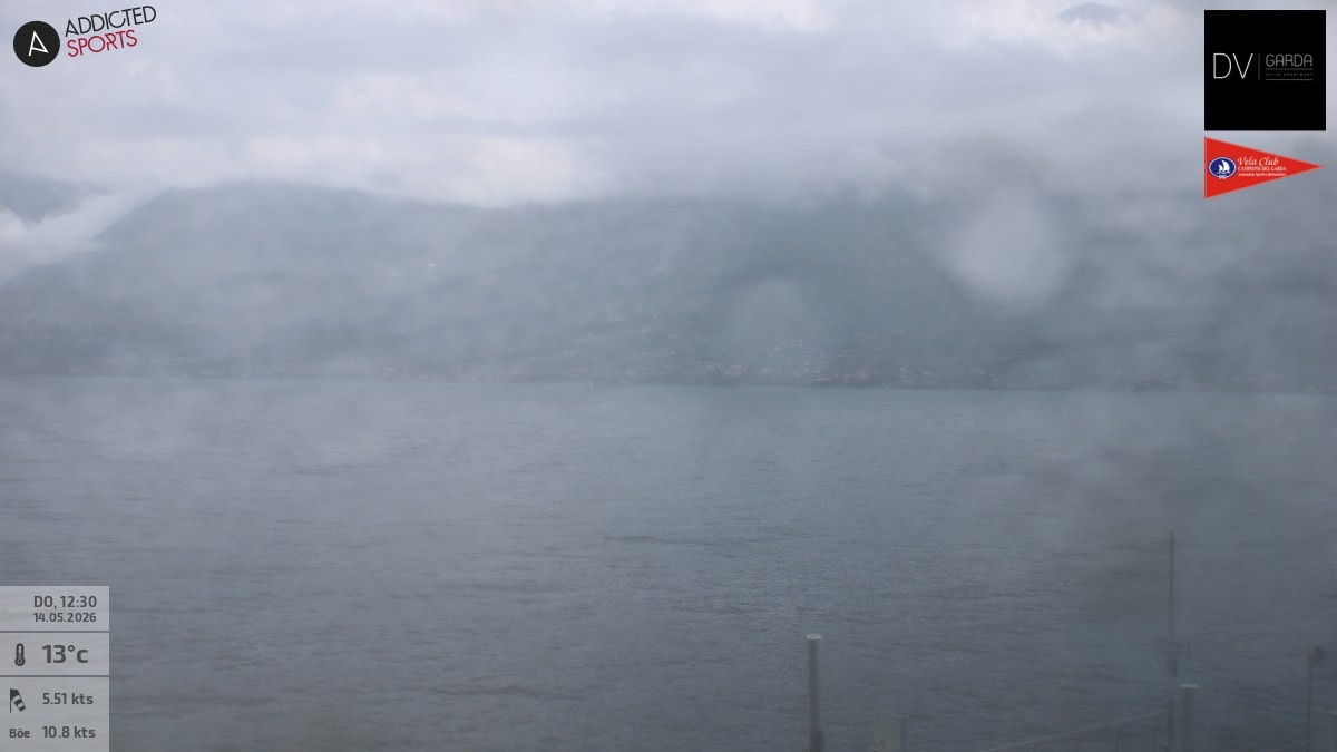 Archived image Webcam Campione del Garda - Lake Garda