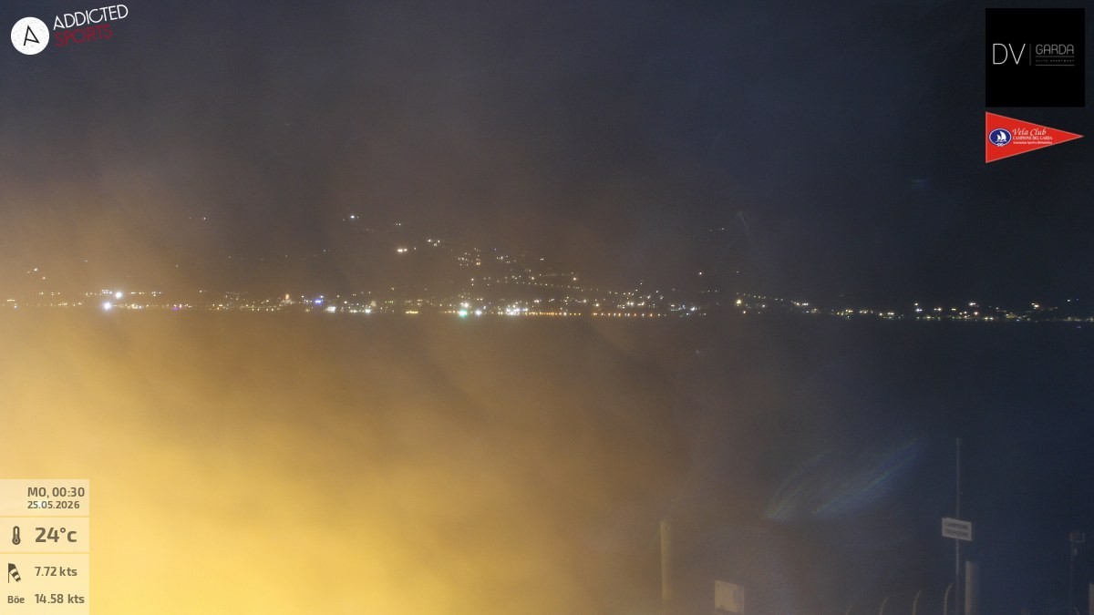 Archiv Foto Webcam Gardasee Campione del Garda