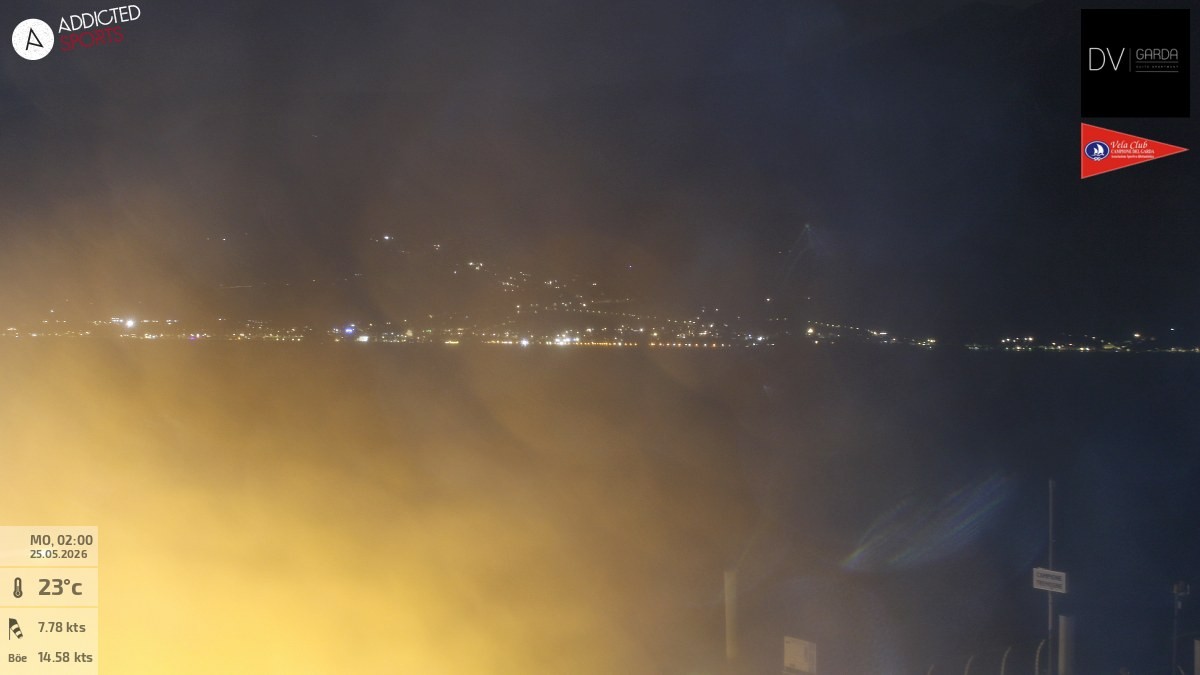 Archiv Foto Webcam Gardasee Campione del Garda