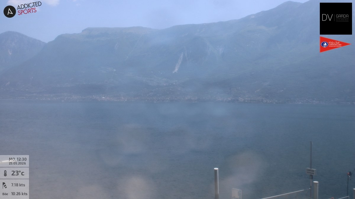 Archiv Foto Webcam Gardasee Campione del Garda